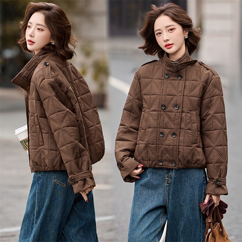 女装女士精品棉衣棉服2025年冬季,女装棉衣/棉服,1D073