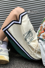 XZ616夏季新款自制刺绣拼接五分裤休闲运动短裤TY322P45控58，男装休闲裤，星座512A（原616）