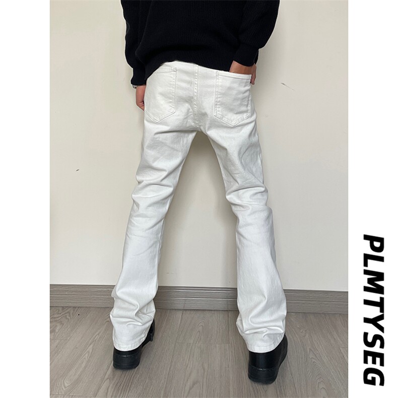 B221美式ins高街暗黑小众修身弹力休闲牛仔裤LK23010-P60控78,男装牛仔裤,电商B221
