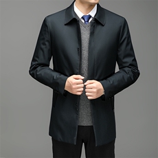 CK72069钱塘2020-2中年男士冬季厚款商务休闲百搭羽绒服P245，男装羽绒服，钱塘207-2