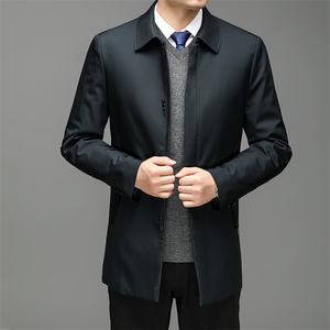 CK72069钱塘2020-2中年男士冬季厚款商务休闲百搭羽绒服P245图片
