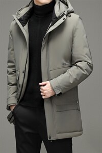 新款2023冬季男连帽内胆中长款中年外套休闲上衣YYYR8216-P315,男装羽绒服,电商B212（原钱塘6029）