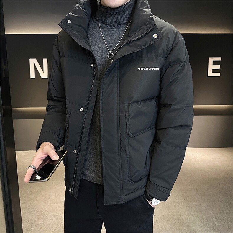 2025新款冬季男士羽绒服潮牌立领外套上衣A313-6308-P120特批,男装羽绒服,电商A313