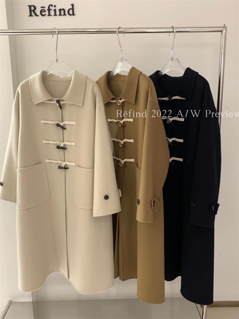 【】百分百羊毛高支大衣版型超好不挑人热销中，其它，Refind