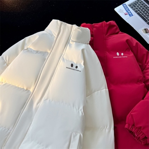 现货 抖音得物可供视频 冬季三防加厚羽绒棉衣外套面包棉服 81129图片