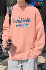 ！2023秋冬新款男士半高领毛衣百搭潮流长袖针织衫M609P45，男装针织衫/毛衣，电商B220
