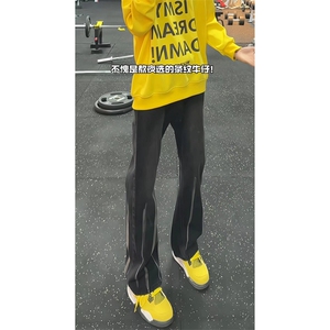 秋季美式ins高街hiphop微喇扎染牛仔裤货号K2313P55控78,岩石教堂穿搭推荐图片