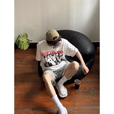 1506/QA15270/P32美式潮牌高街重磅纯棉短袖t恤男休闲情侣上衣，男装T恤，星座1506