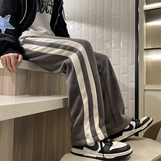男春季新款港风休闲裤QK31P32加绒款38，男装休闲裤，星座1116-2