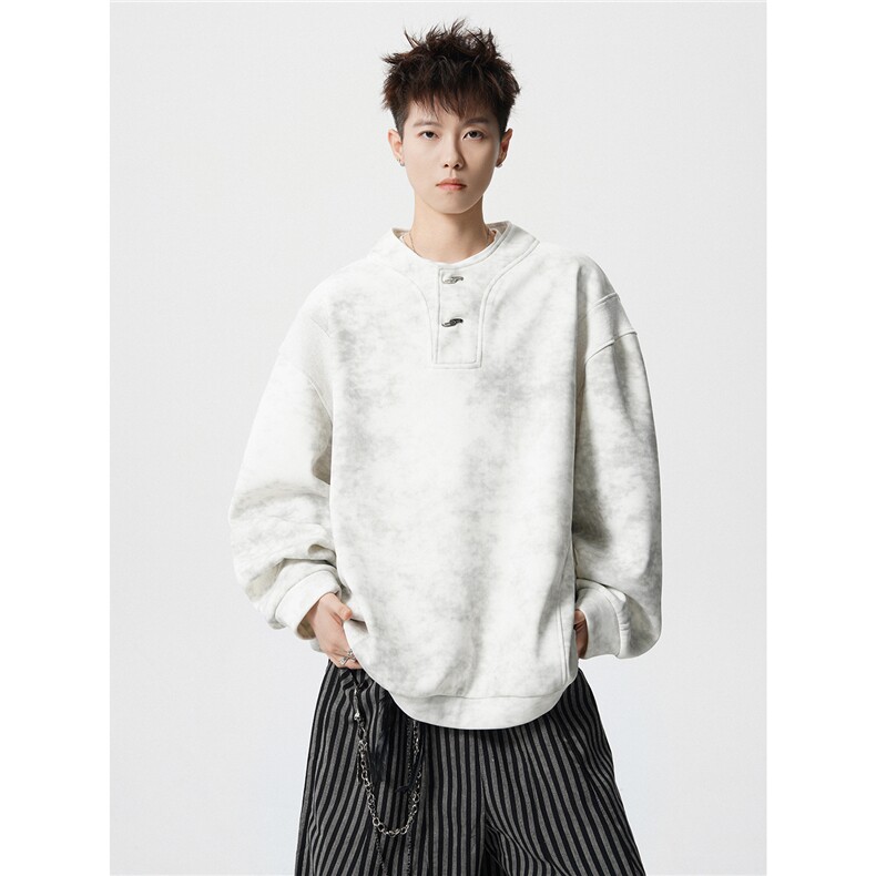 WY10175特P42现货春季新款螺纹拼接高质量连帽大码卫衣上衣男,男装卫衣,电商A059
