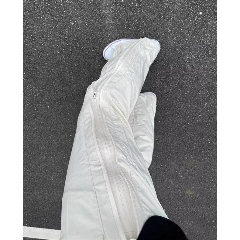 DBK57-P55双拉链设计感休闲裤男新款降落伞冲锋裤cleanfit直筒裤,男装休闲裤,星座603-2