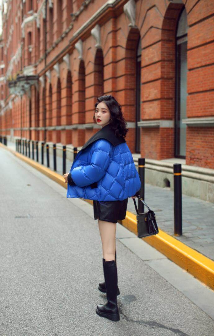 90绒羽绒服，女装羽绒服，卡西姆