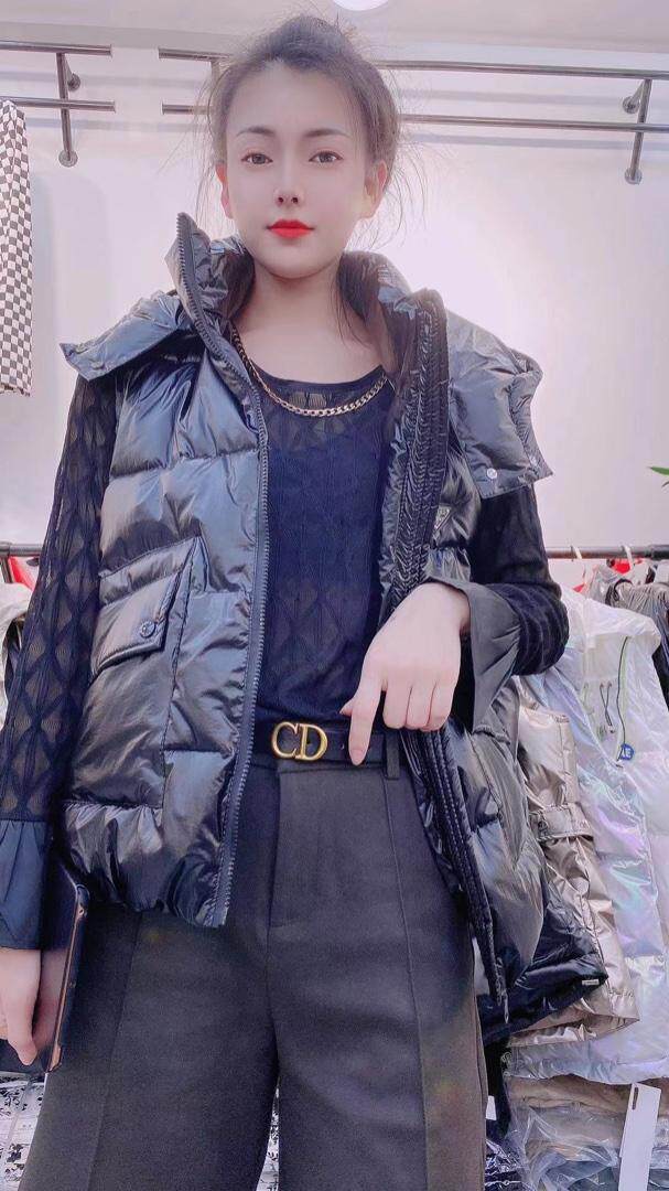 秋冬新款大拉链马甲，女装马甲，帝瀛 DY