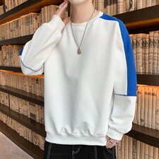好质量！男士长袖t恤卫衣男秋季潮牌衣服学习潮流百搭W625，男装卫衣，星座815-2
