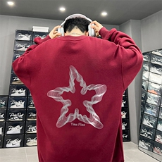 ！圆领卫衣男装港风长袖T恤男外套男WY174-P28，男装卫衣，电商B367