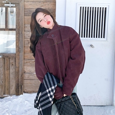 复古氛围感立领派克羽绒服女冬季2025新款设计感休闲时尚短款外套，女装羽绒服，2C196