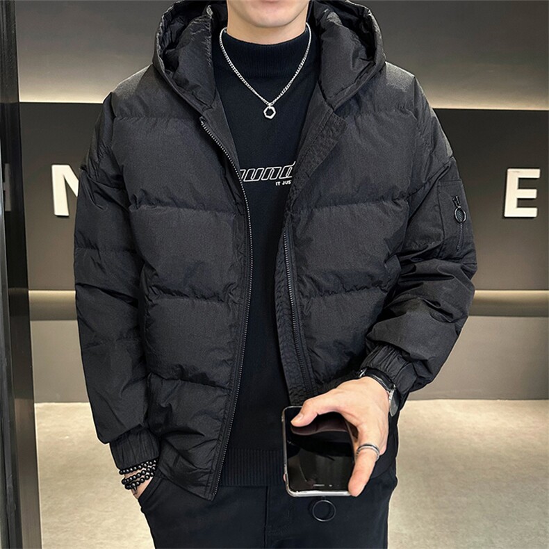 标80白鸭绒羽绒服男冬季潮牌加厚保暖男士外套YR100-P200图片