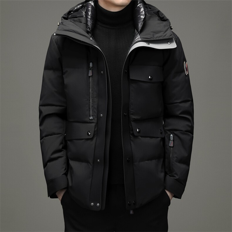 BNJ2150钱塘2020-2中年男士商务休闲简约冬季厚款羽绒服P385,男装羽绒服,钱塘207-2