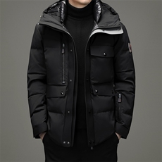 BNJ2150钱塘2020-2中年男士商务休闲简约冬季厚款羽绒服P385，男装羽绒服，钱塘207-2