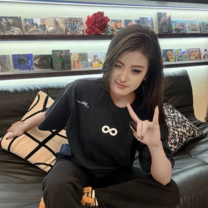 万针全刺绣解构设计260克重磅双纱纯棉高品质美式高街短袖T恤特35图片