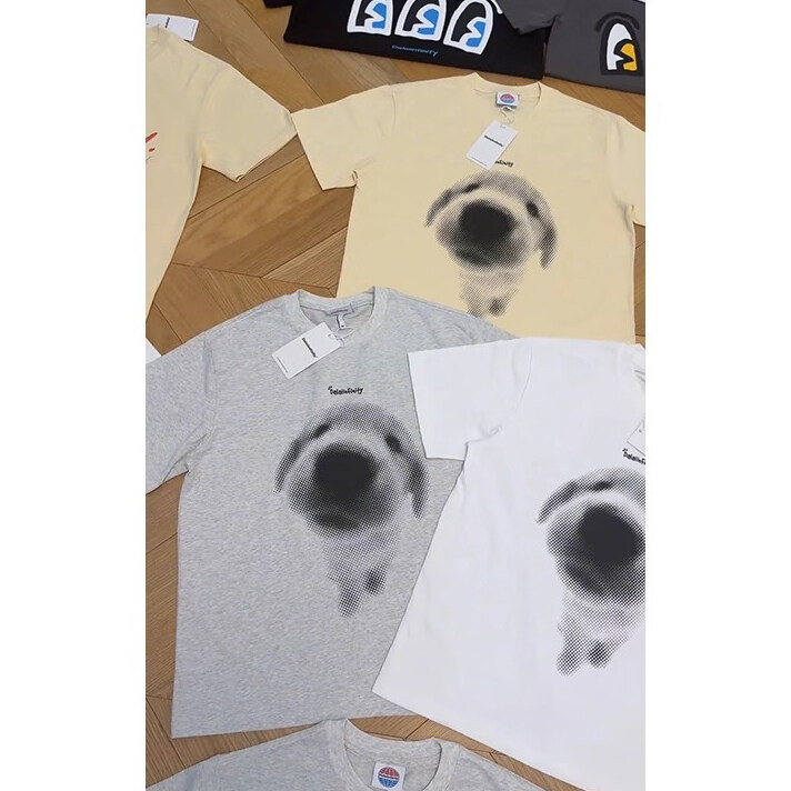 虚幻小狗印花短袖T恤D328-T25089-P25,男装T恤,电商D328