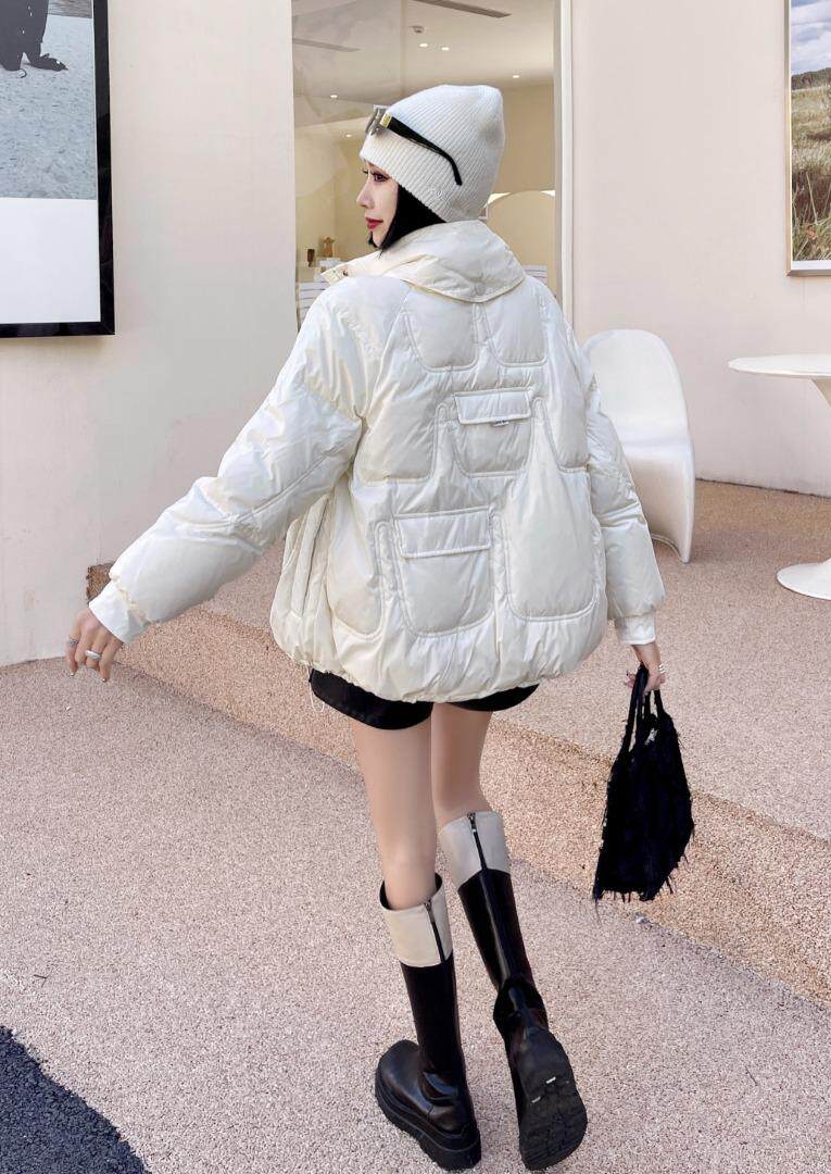 [现货]休闲羽绒服、四色、两个尺码，女装羽绒服，依柏璐(1F)