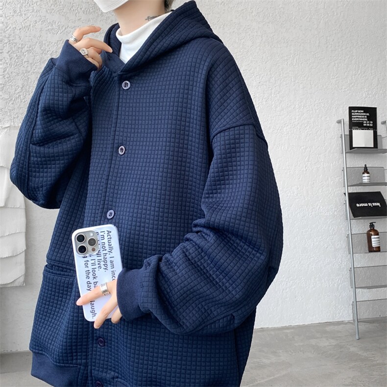 M~8XL加厚高品质夹克类目卫衣加肥大码连帽重磅开衫外套KS2102P80图片