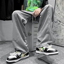 港风日系ins痞帅百搭潮流工装裤夏季潮牌薄款裤子男K3274-P39，男装休闲裤，星座512-2