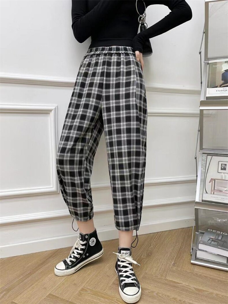 秋季格子裤，大量现货，其它，Y·Z 羽倬