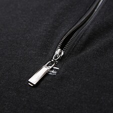 2023新款立领t恤男长袖秋衣春秋季半拉链卫衣中年秋装上衣polo衫，男装卫衣，电商B212（原钱塘6029）