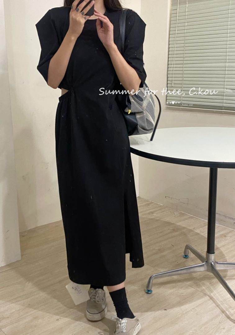 夏季新款设计感舒适T裙，其它，唇蔻