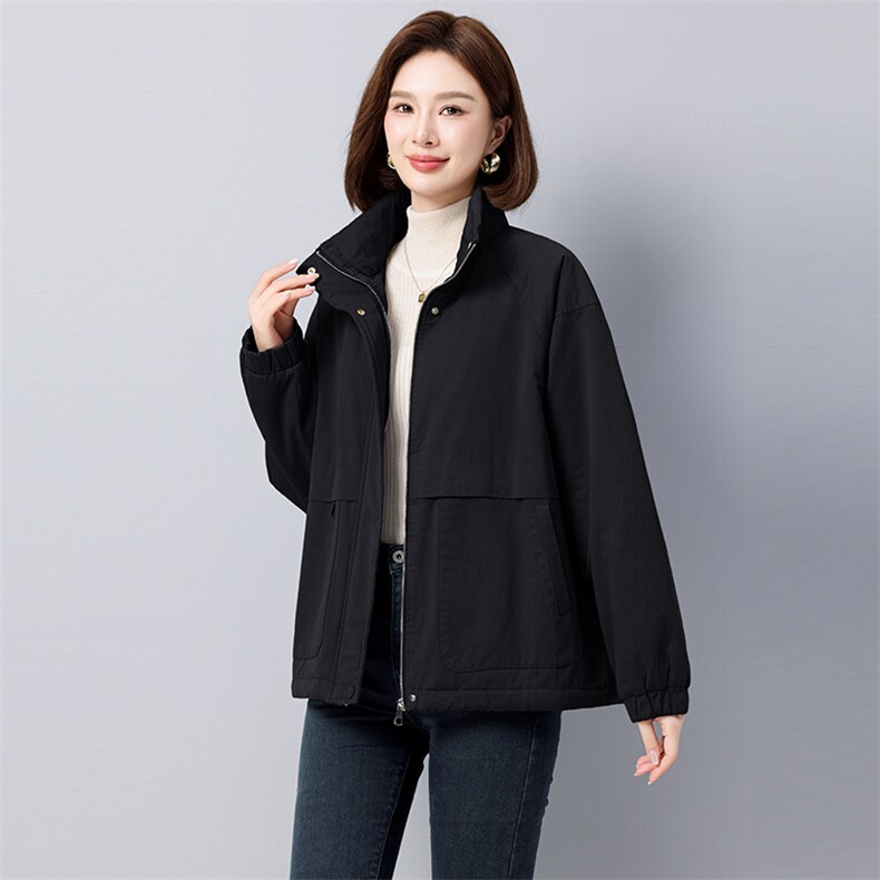 2024年冬季加绒加厚款派克服912款,女装派克服,秋牧寒烟