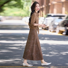 韩系衬衫吊带穿搭休闲套装裙女2025夏秋气质显瘦时尚············，女装套装/套裙，涵墨