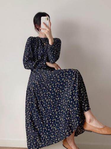 显瘦雪纺连衣裙,女装连衣裙,FMV