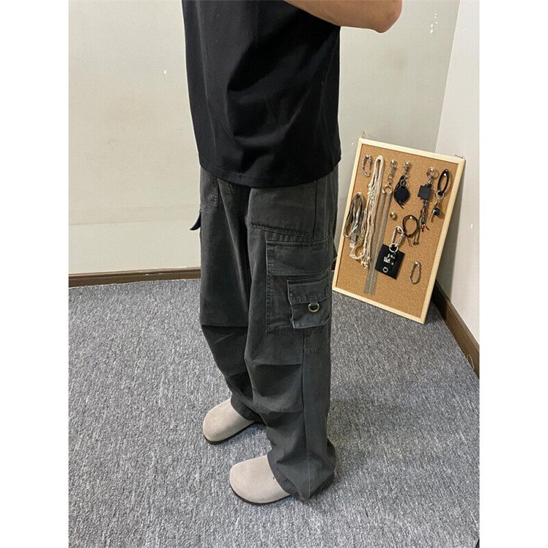 网图抖音高品质美式复古水洗棉工装裤KZ68-p65,男装工装外套,星座310A-4