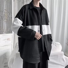 毛衣男韩版潮流翻领针织毛衣M6612P44，男装针织衫/毛衣，星座1116-2