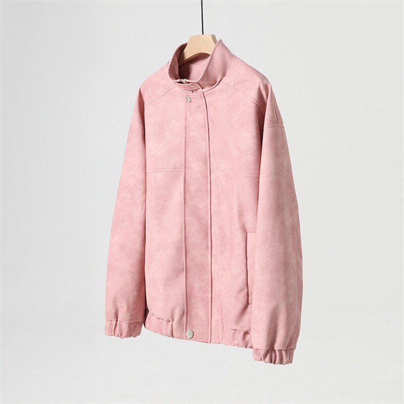 春秋宽松夹克男港风复古怀旧美式骑行机车服PU皮衣外套JK667-P95,男装夹克,星座505-3