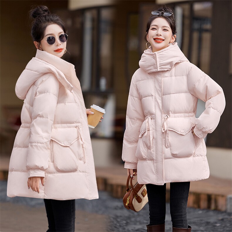 2024年冬季时尚潮流，女装羽绒服，依曼迪