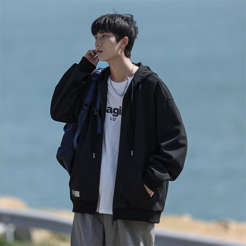 秋季新款男百搭连帽CITYBOY针织外套WT3412-P50控78,男装夹克,星座717