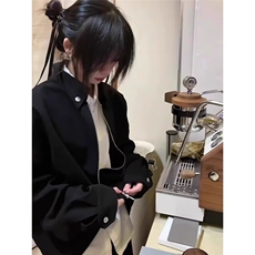 美式cleanfit西装外套男春秋潮牌高级感高街夹克小众L25955-P55，男装夹克，星座1008