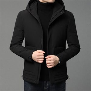 B20023钱塘2020-1冬季男士连帽羽绒服高端90白鸭绒P245图片