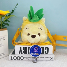 亮亮毛绒玩具 菠萝尼尼头包