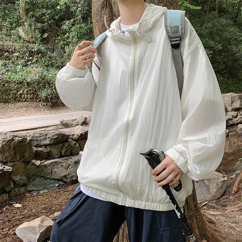 冰丝透气防晒衣男女夏季轻薄款2023新款防晒服宽松外套F096-P40,男装夹克,星座308B-2