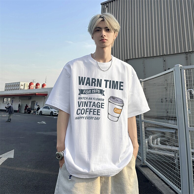 240g美式重磅短袖T恤FSDX272M-5XL特批25无差价控48，男装T恤，电商B219B