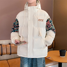 XZ102B-1潮风外套男女同款新款棉衣XZ102B-1-M8006P125，男装棉衣，星座102B-1