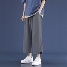 2023夏季新款男士超薄八分裤潮流冰爽休闲裤1211-特批20,男装休闲裤,星座718-1