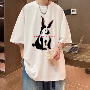 华夫格t恤男短袖男大码五分袖 酒店风 HT73308-P22图片