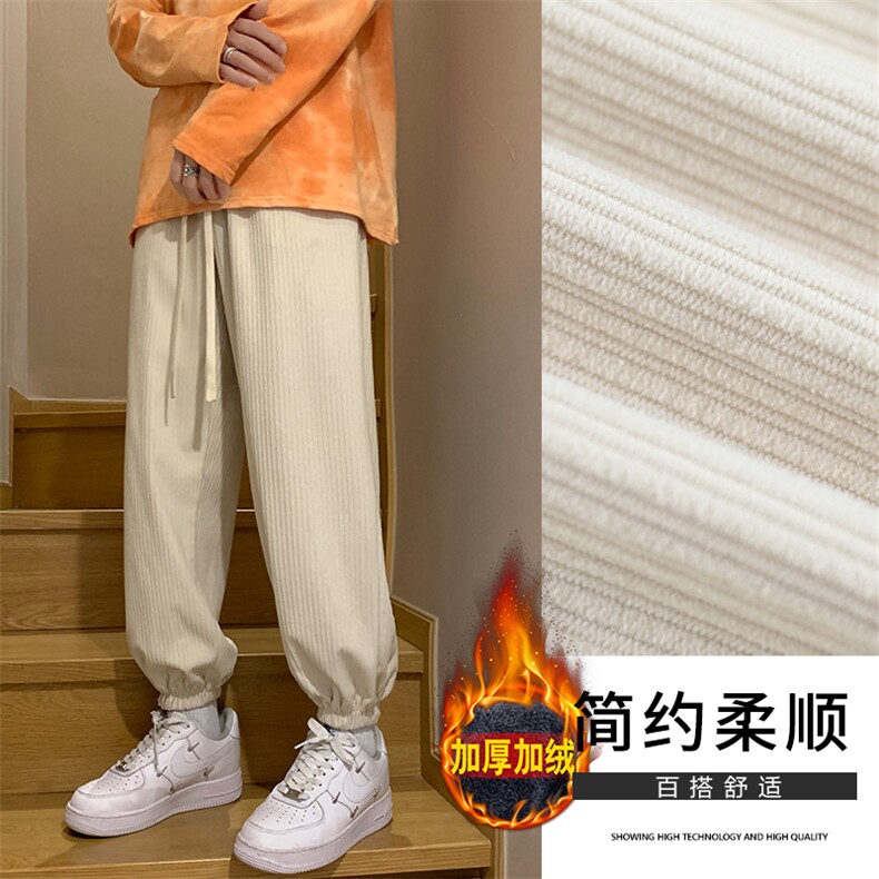 秋冬2022舒适百搭加绒加厚休闲裤 1002特批35-加绒特批43图片