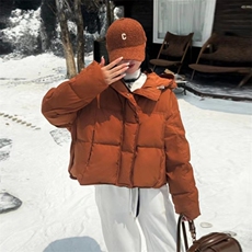 2024冬装新款时尚潮流羽绒服（白鸭绒）充绒量90%，女装羽绒服，曼琳思菲