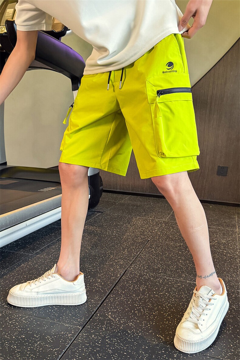 夏季2025新款工装短裤男宽松多口袋薄款休闲五分裤速干D930控68,男装牛仔裤,电商C208